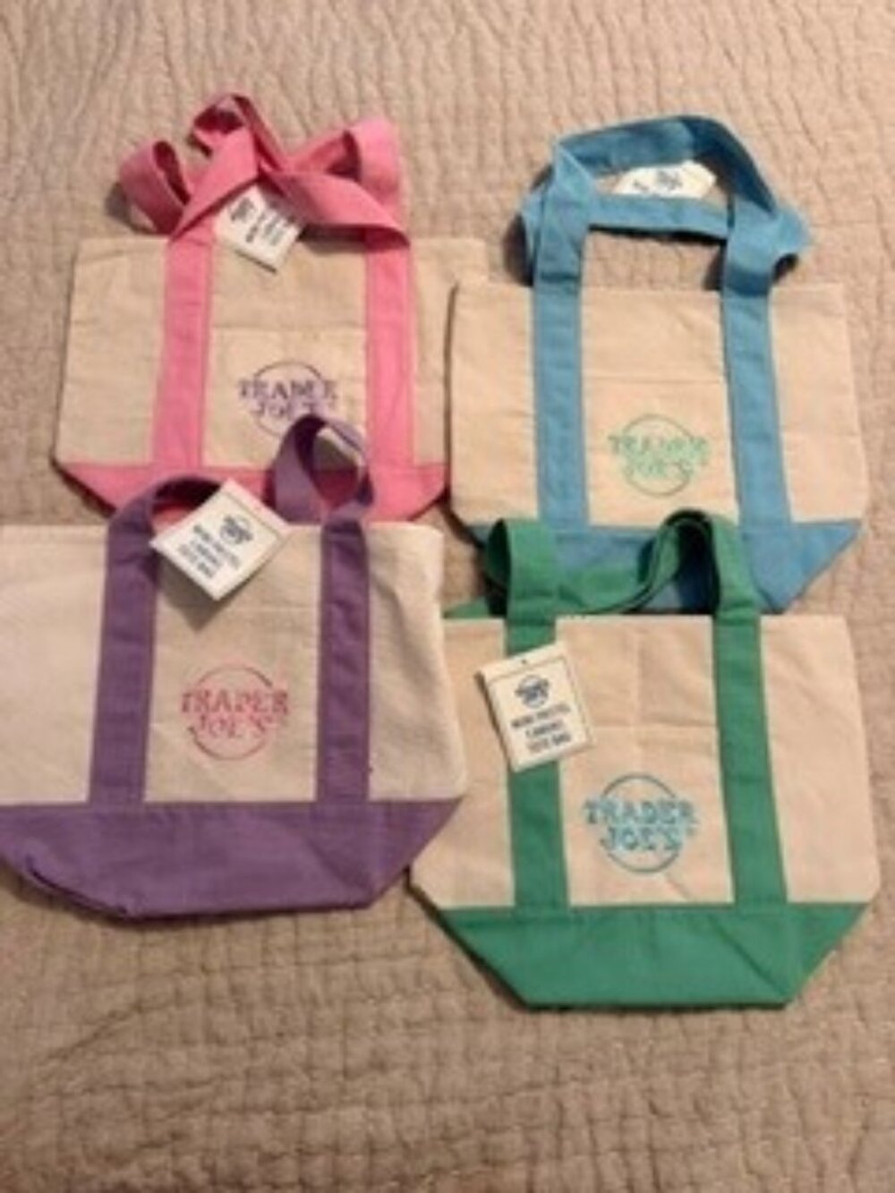 Brand New Trader Joes Mini Totes